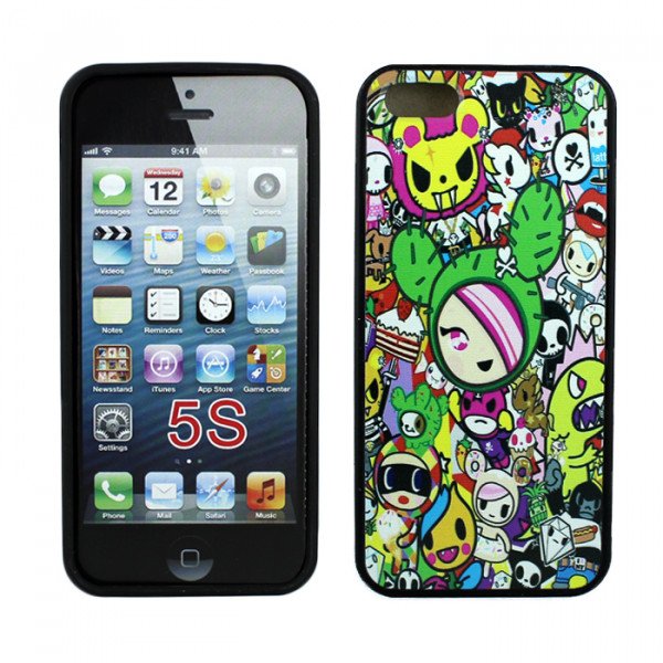 Wholesale Apple iPhone 5 5S Design Case (Cute Cartoon)